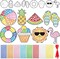 24 Sets Summer Arts Crafts Suncatcher Kits for Kids Summer Diamond Craft Ornament Kits with Color Guides Gemstone Sun Catcher Stickers DIY Diamond Art Craft Kits